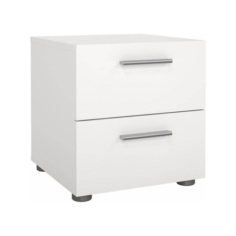 Mesa da Cabeceira TVILUM Pepe (Branco - 40x40,25x42,3cm)
